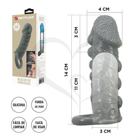 Extension peneana de 14 cm de largo